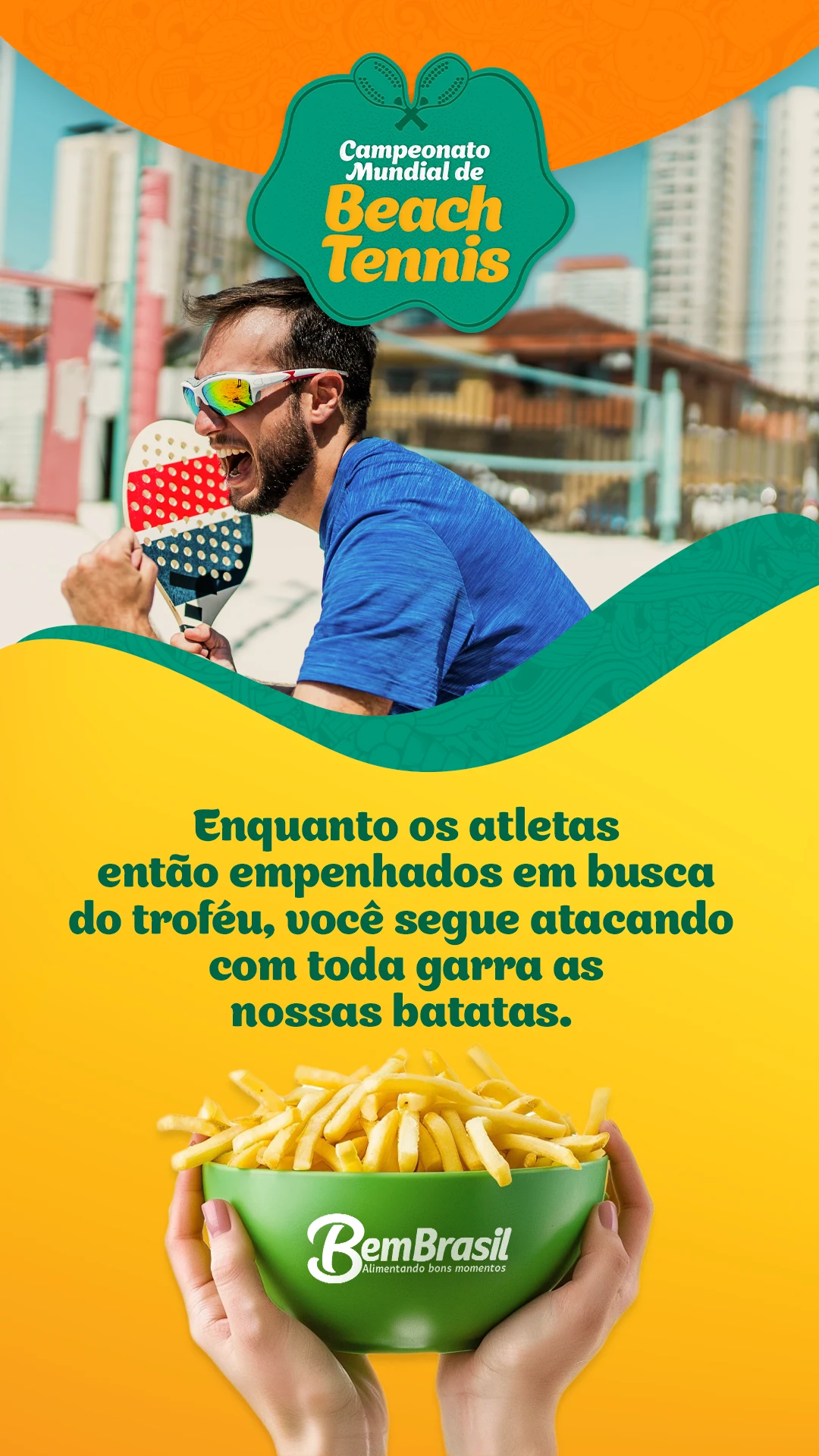 Bem Brasil — Mundial de Beach Tennis, peça 3