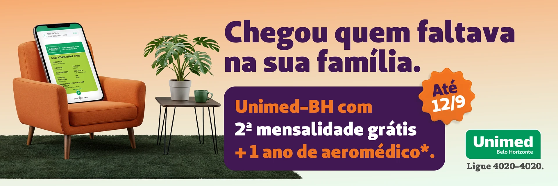 Unimed-BH — Campanha de Vendas, peça 1