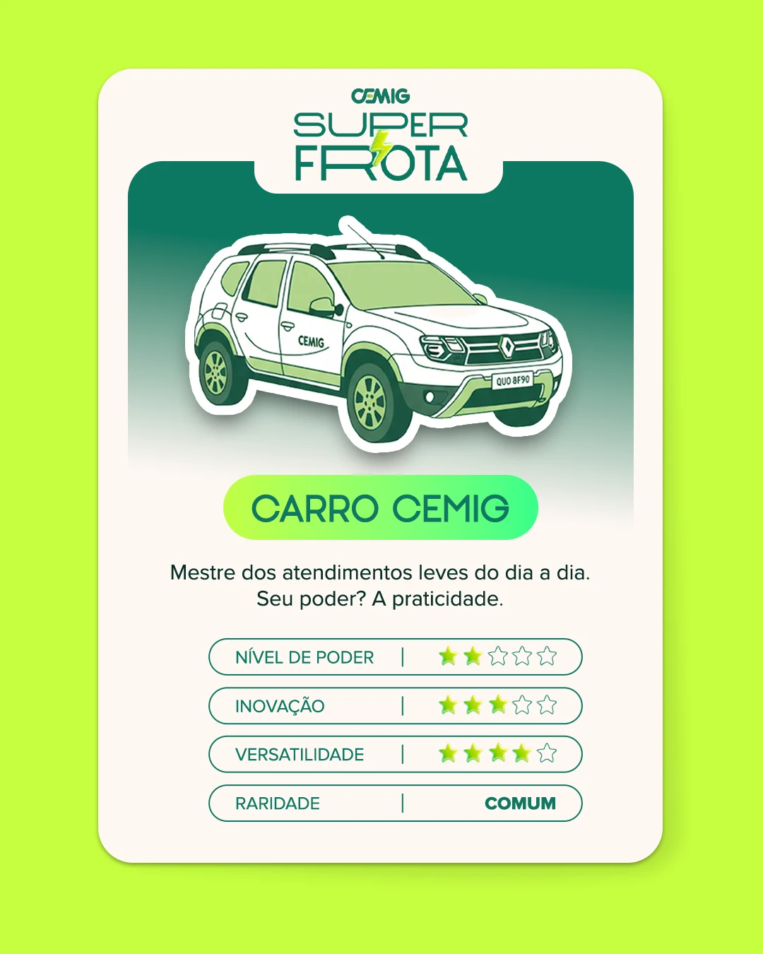Cemig — Super Frota, peça 2