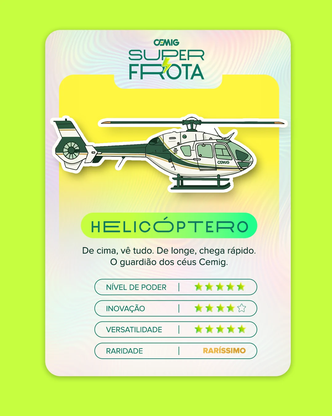 Cemig — Super Frota, peça 1
