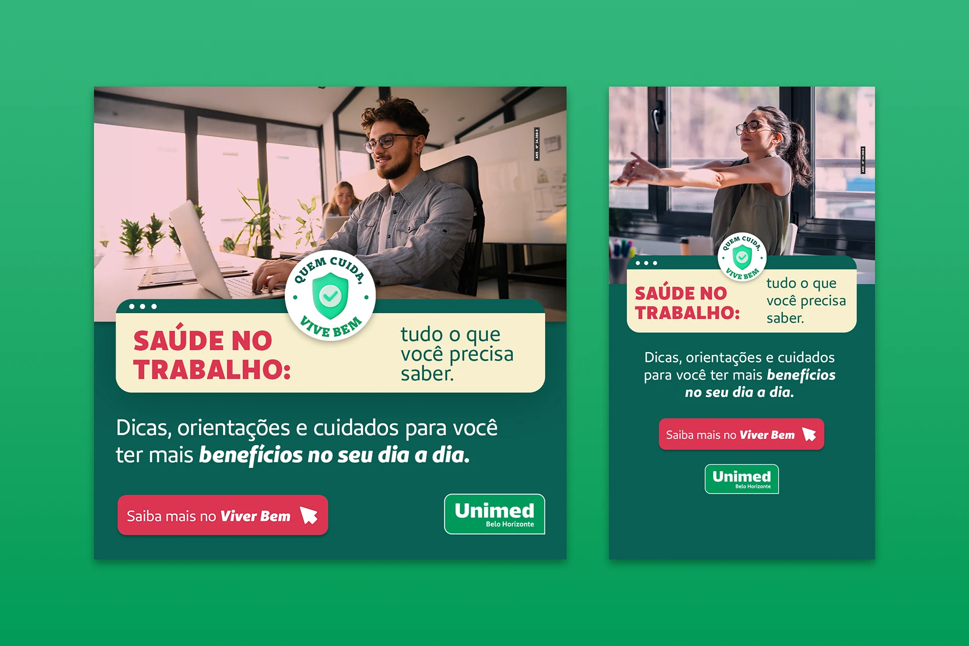 Unimed-BH — Quem Cuida, Vive Bem, peça 1